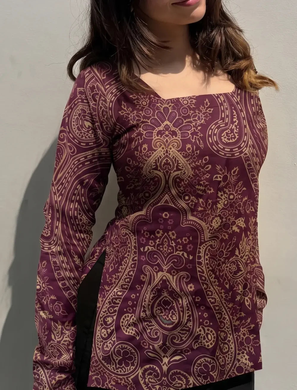 Aaira Square Neck Kurti