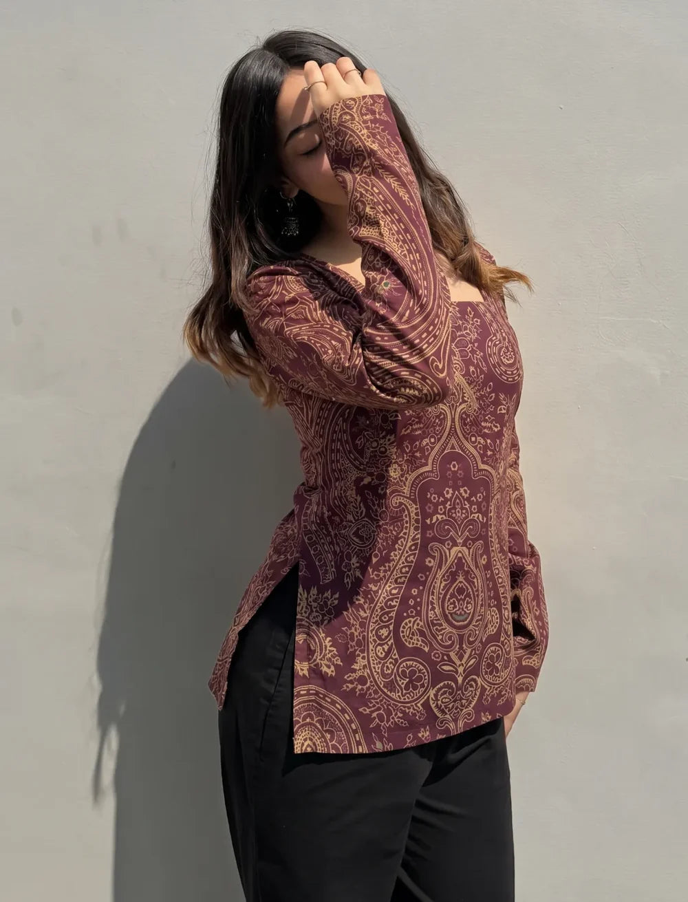 Aaira Square Neck Kurti